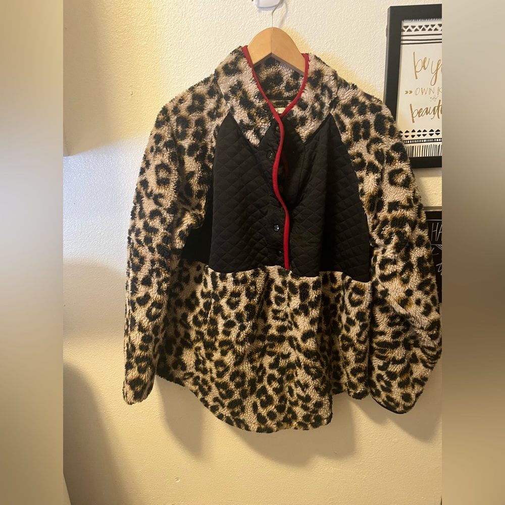 Maurice’s xxl leopard print sweater